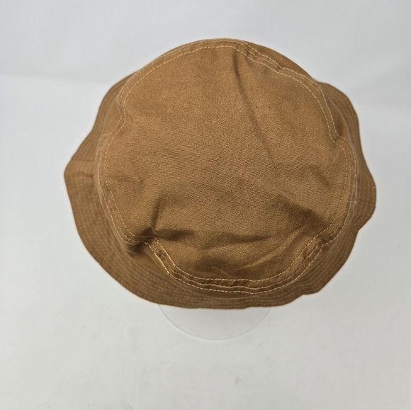 MADEWELL TERRA COTTA TAN 100% COTTON BUCKET HAT WOMEN SIZE SMALL MEDIUM AUTUMN - Picture 6 of 12